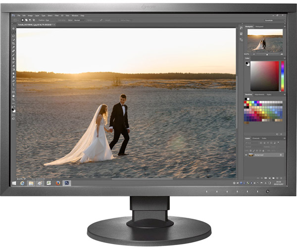 Monitor do fotografii ślubnej